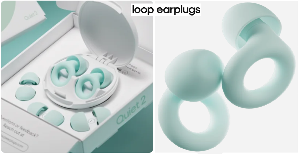 Travel Hearing protection: Loop Earplugs